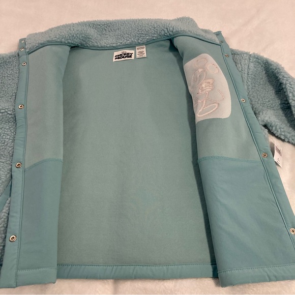 Disney Parks Mickey Mouse Sherpa Jacket Women Size XL - Picture 11 of 16